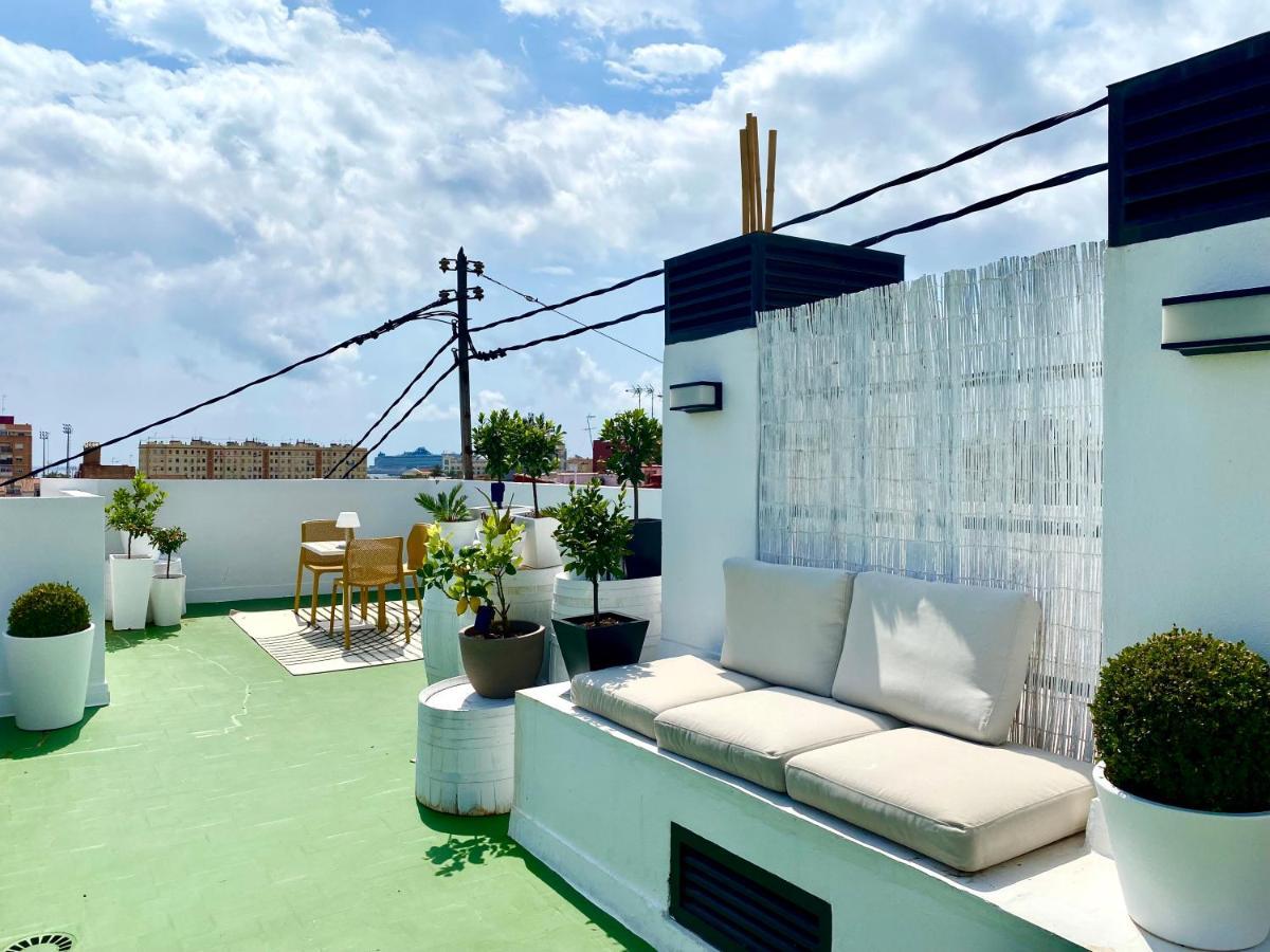 Habitacion En Playa Malvarrosa Con Bano Privado -No Ac- فالنسيا المظهر الخارجي الصورة